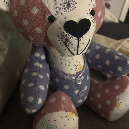 Customer image of Female Cardigan / Jumper Memory Bear