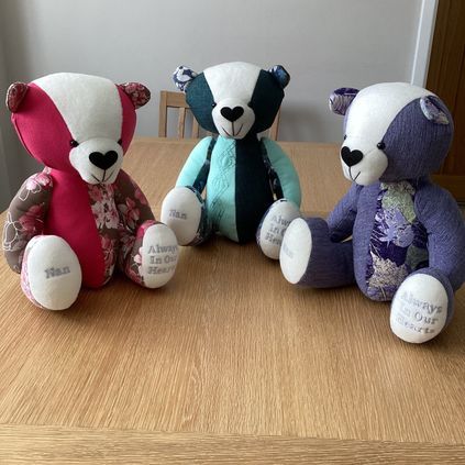 Customer image of 'Teddy' Memory Bear