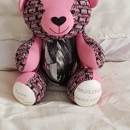 Customer image of Female Cardigan / Jumper Memory Bear