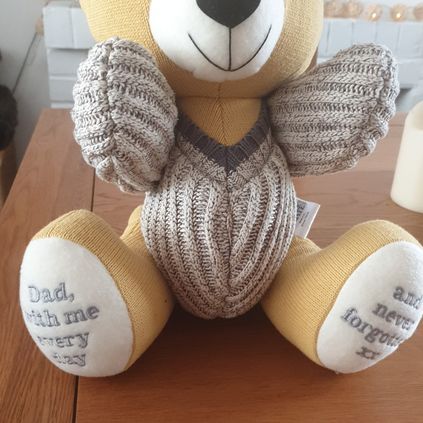 Customer image of Cardigan / Jumper Memory Bear