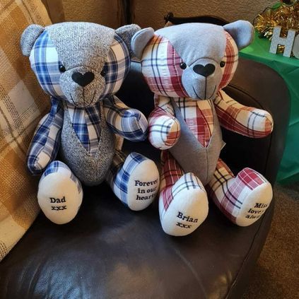 Customer image of Cardigan / Jumper Memory Bear