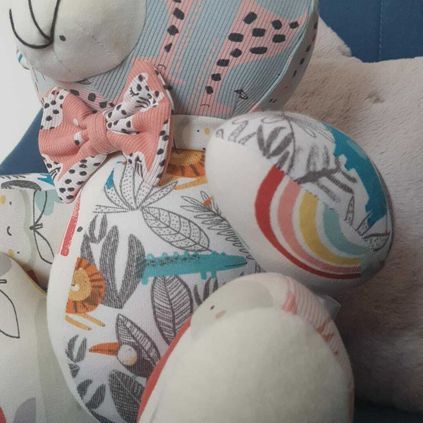 Customer image of Baby Clothing Memory Bear - Baby Girl