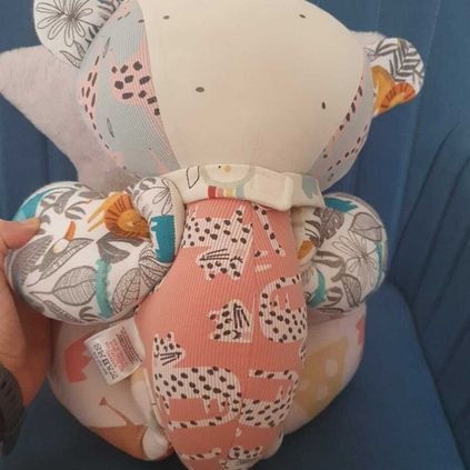 Customer image of Baby Clothing Memory Bear - Baby Girl