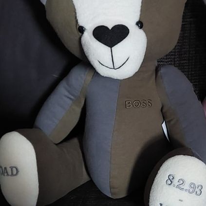Customer image of 'Teddy' Memory Bear