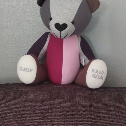 Customer image of 'Teddy' Memory Bear