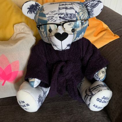Customer image of 'Teddy' Memory Bear