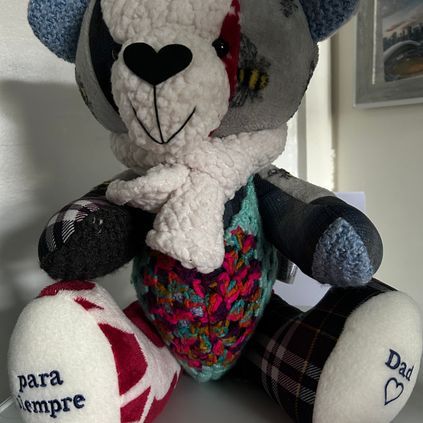 Customer image of Cardigan / Jumper Memory Bear
