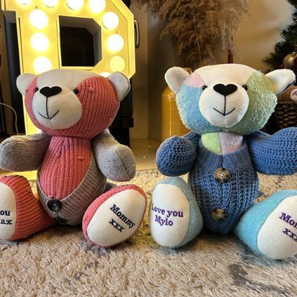 Customer image of Female Cardigan / Jumper Memory Bear