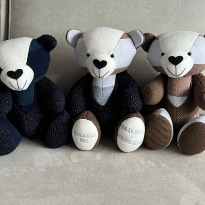 Customer image of Cardigan / Jumper Memory Bear