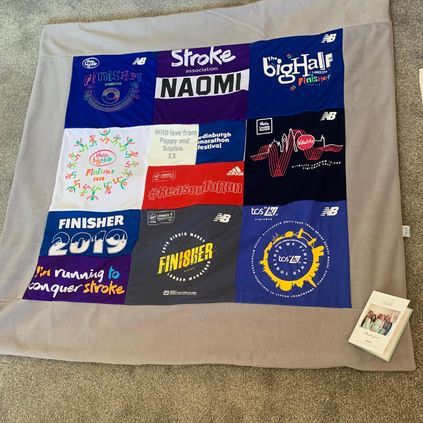 Customer image of Adult Clothing Memory Blanket