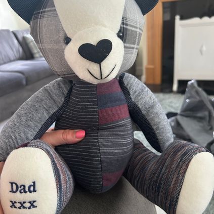 Customer image of 'Teddy' Memory Bear