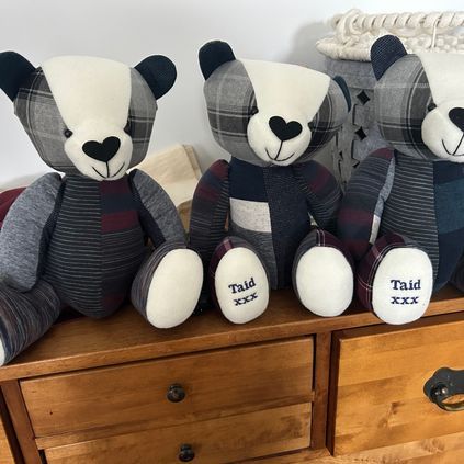 Customer image of 'Teddy' Memory Bear