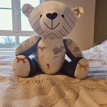 Customer image of 'Teddy' Memory Bear