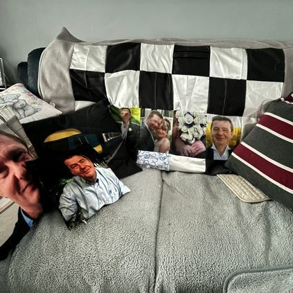 Customer image of Photo Quilts and Blankets