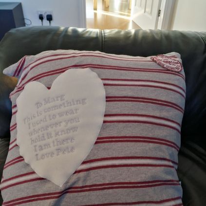 Customer image of Grandad Keepsake Cushion
