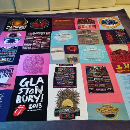 Customer image of Adult Clothing Memory Blanket
