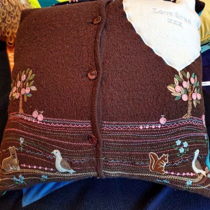 Customer image of Grandma Keepsake Cushion