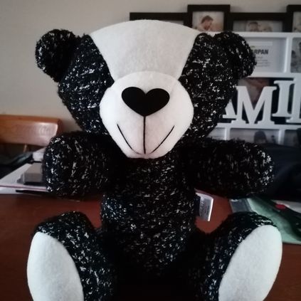 Customer image of Female Cardigan / Jumper Memory Bear