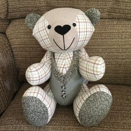 Customer image of Cardigan / Jumper Memory Bear