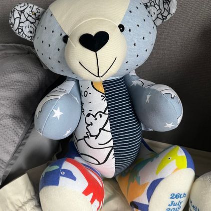 Customer image of Baby Clothing Memory Bear - Baby Boy
