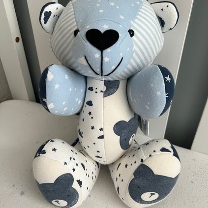 Customer image of Baby Clothing Memory Bear - Baby Boy
