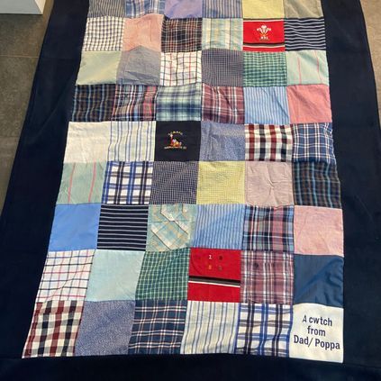 Customer image of Adult Clothing Memory Blanket