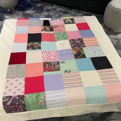 Customer image of Photo Quilts and Blankets