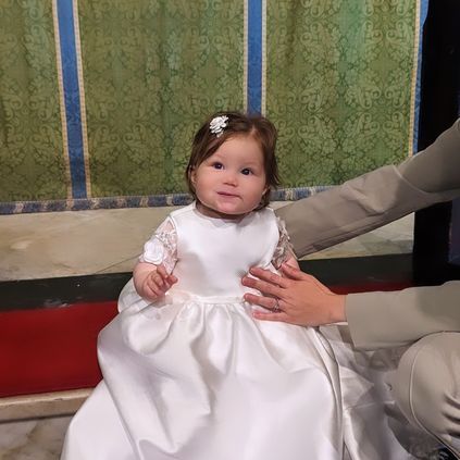 Customer image of Christening Gown from Wedding Dress