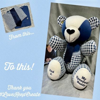 Customer image of Cardigan / Jumper Memory Bear