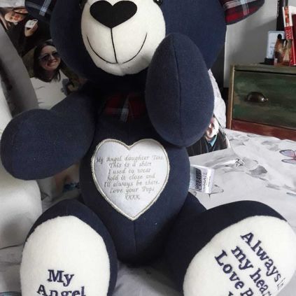 Customer image of Cardigan / Jumper Memory Bear