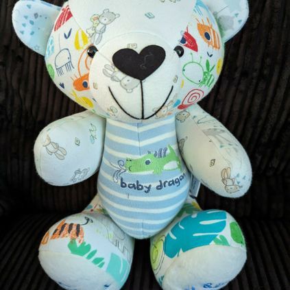 Customer image of Baby Clothing Memory Bear - Baby Boy