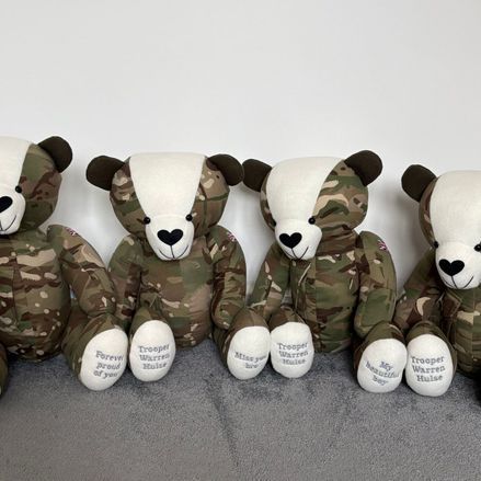 Customer image of 'Teddy' Memory Bear