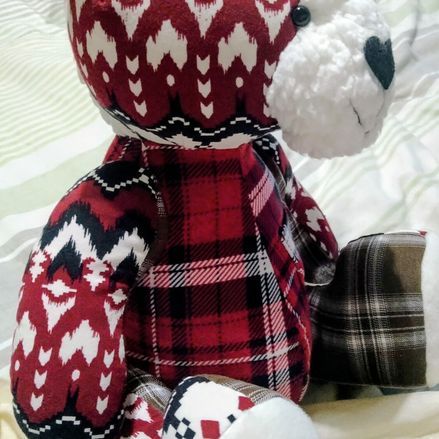 Customer image of 'Teddy' Memory Bear