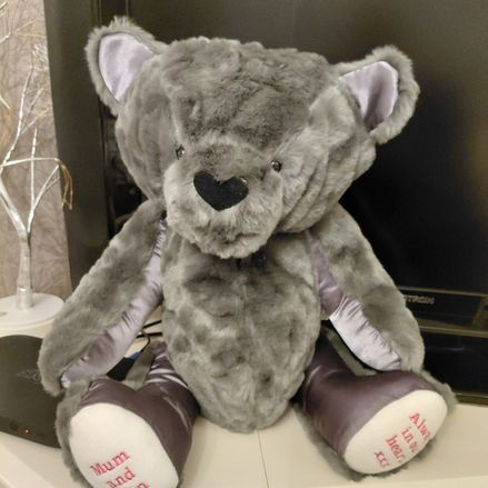 Customer image of 'Teddy' Memory Bear