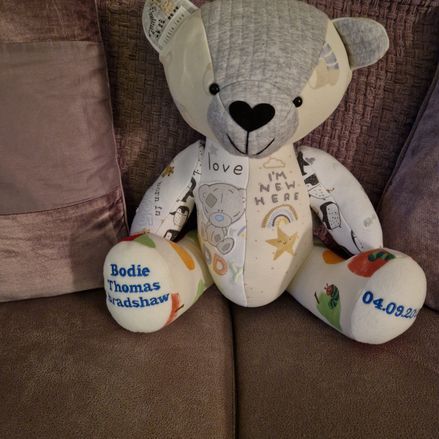Customer image of 'Teddy' Memory Bear