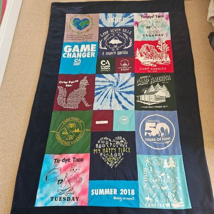 Customer image of Too Many T-Shirts Blanket