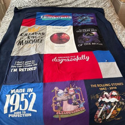 Customer image of Too Many T-Shirts Blanket