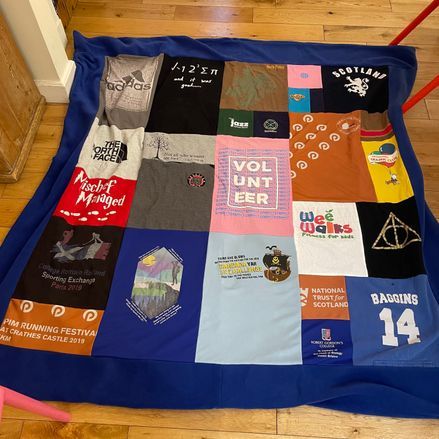 Customer image of Adult Clothing Memory Blanket