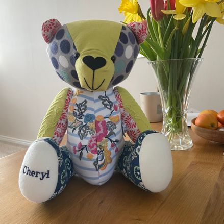 Customer image of 'Teddy' Memory Bear