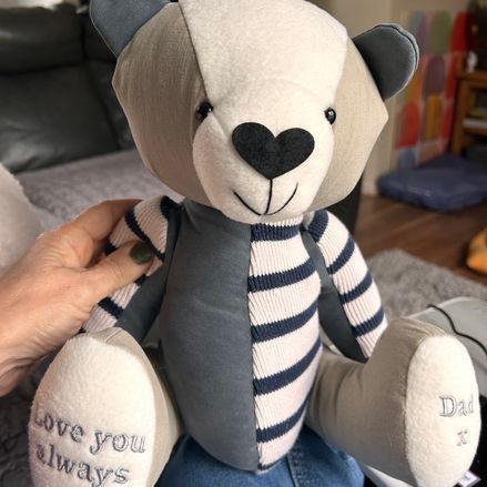 Customer image of 'Teddy' Memory Bear