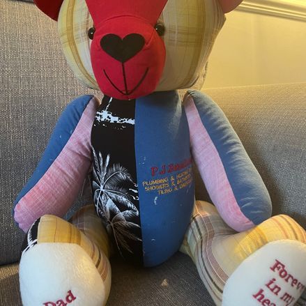 Customer image of 'Teddy' Memory Bear