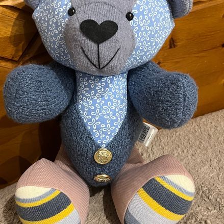 Customer image of Female Cardigan / Jumper Memory Bear