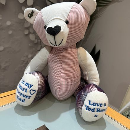 Customer image of 'Teddy' Memory Bear