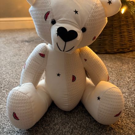Customer image of 'Teddy' Memory Bear