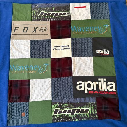 Customer image of Adult Clothing Memory Blanket