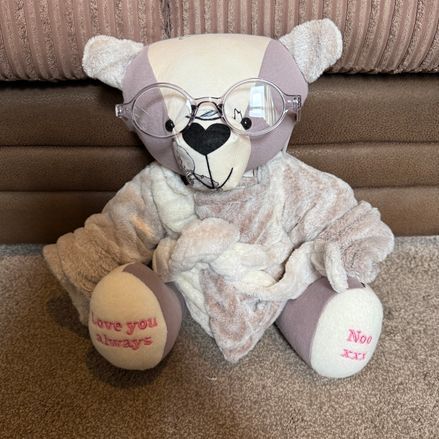 Customer image of 'Teddy' Memory Bear
