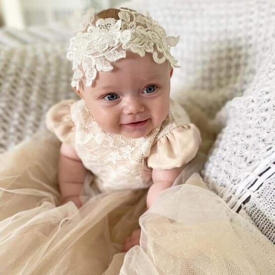 Christening Gown from Wedding Dress