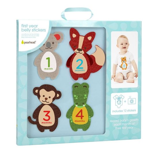 First Year Belly Stickers