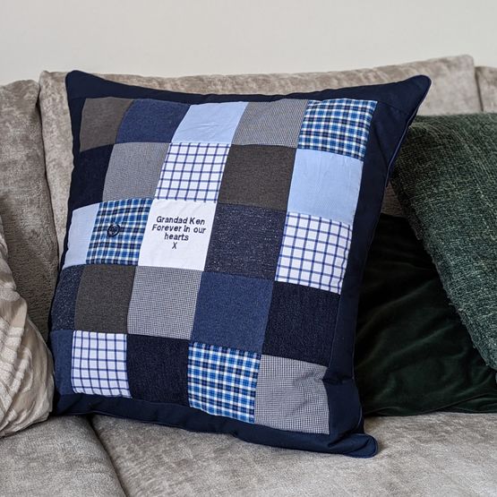 Luxury Patchwork Cushion